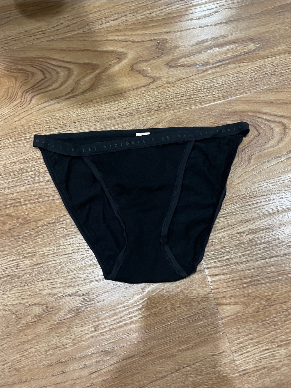 Victoria's Secret Black Men's Briefs with Logo Waistband